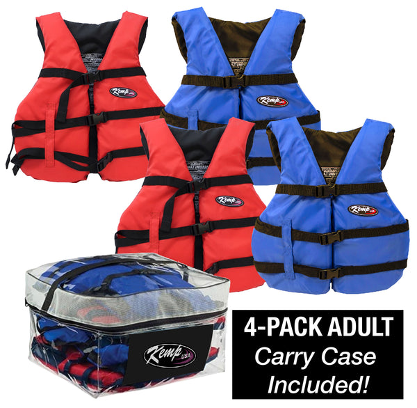 Kemp USA USGC Type III PFD Life Jackets
