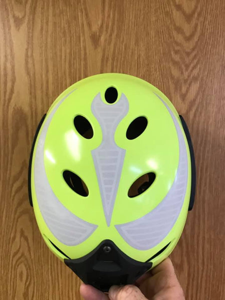 Helmet Stickers - Glow and Reflective - H2O Rescue Gear