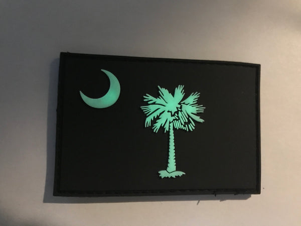 SC Flag Glow PVC Patch - H2O Rescue Gear